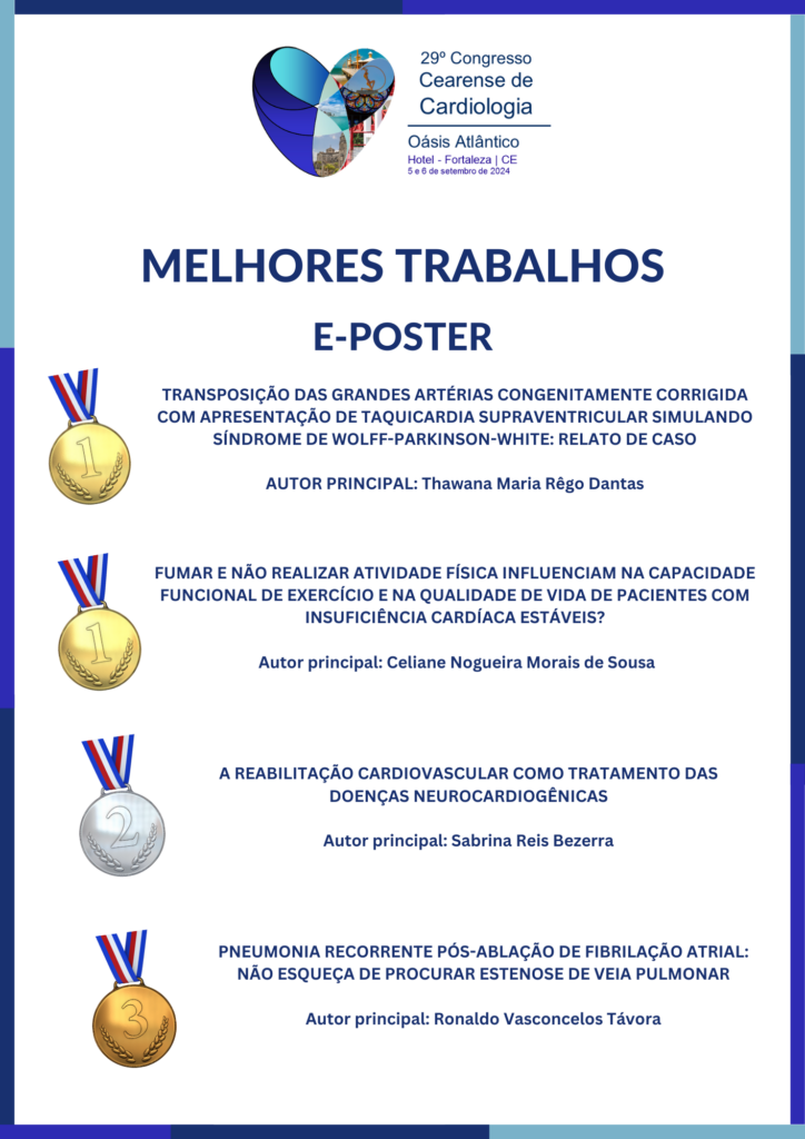 MELHORES TRABALHOS E-POSTER